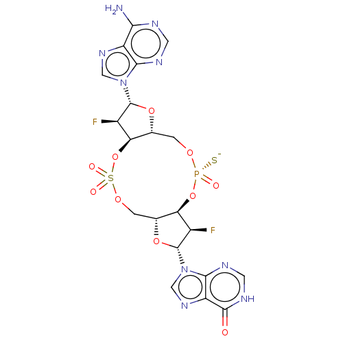 Chemical structure of BindingDB Monomer ID 597613