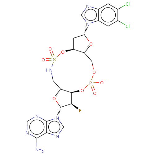 Chemical structure of BindingDB Monomer ID 597614