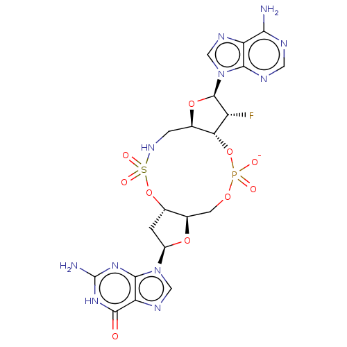 Chemical structure of BindingDB Monomer ID 597615