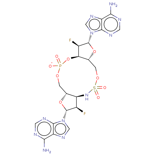 Chemical structure of BindingDB Monomer ID 597616