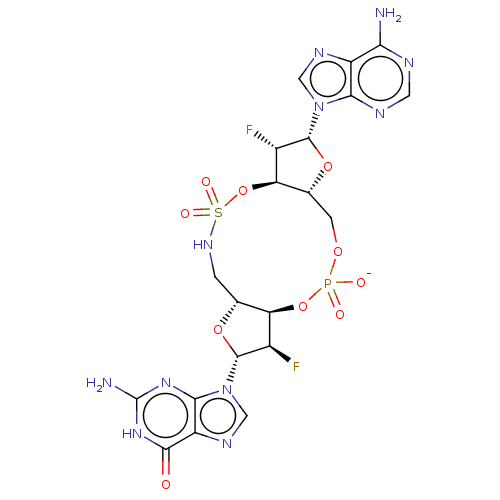Chemical structure of BindingDB Monomer ID 597622