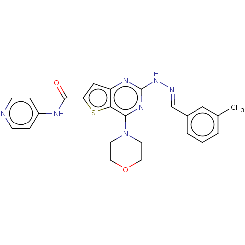 Chemical structure of BindingDB Monomer ID 597631