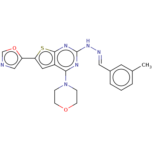 Chemical structure of BindingDB Monomer ID 597636
