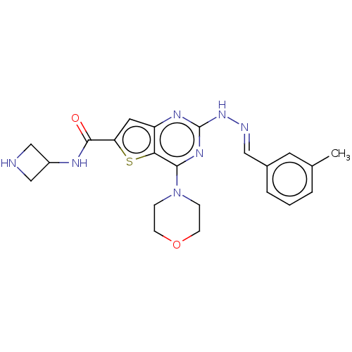 Chemical structure of BindingDB Monomer ID 597638