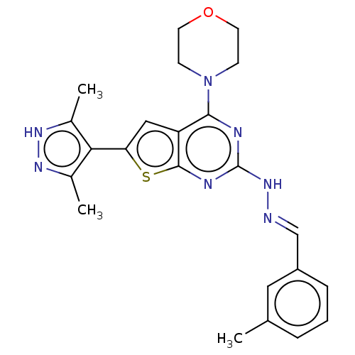 Chemical structure of BindingDB Monomer ID 597645