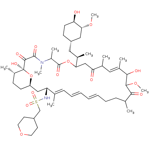 Chemical structure of BindingDB Monomer ID 597684