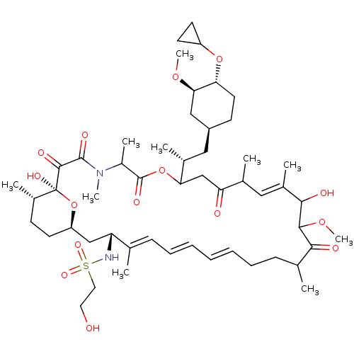 Chemical structure of BindingDB Monomer ID 597689