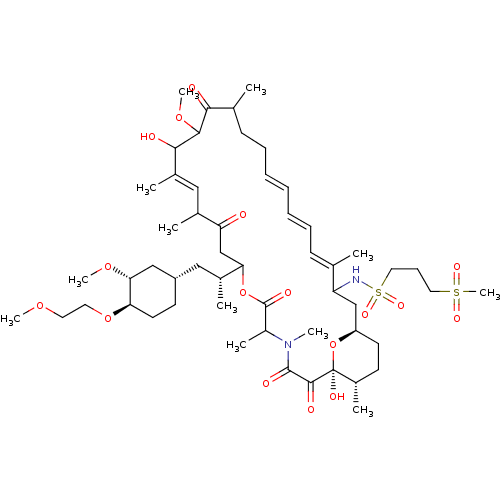Chemical structure of BindingDB Monomer ID 597696