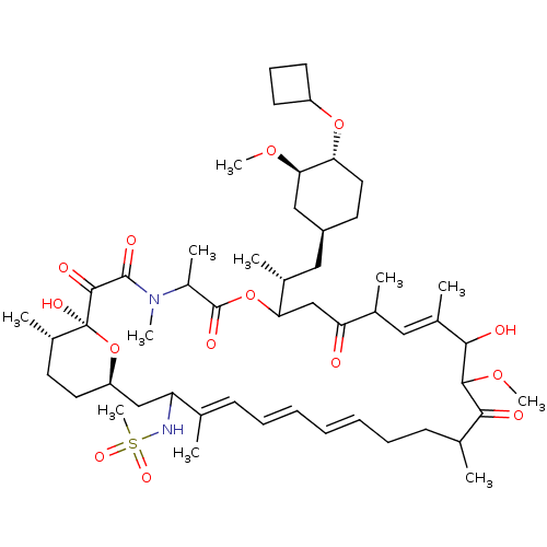 Chemical structure of BindingDB Monomer ID 597700