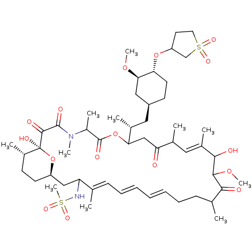 Chemical structure of BindingDB Monomer ID 597705