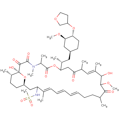 Chemical structure of BindingDB Monomer ID 597708