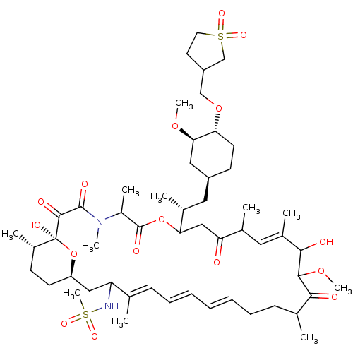 Chemical structure of BindingDB Monomer ID 597709
