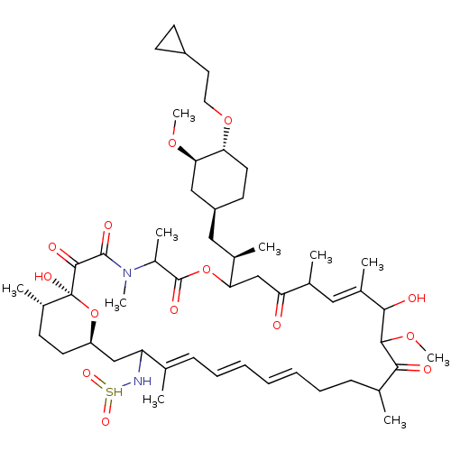 Chemical structure of BindingDB Monomer ID 597734