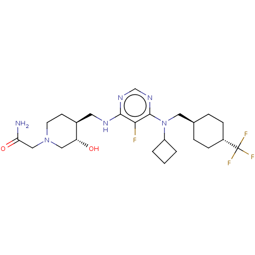 Chemical structure of BindingDB Monomer ID 598692