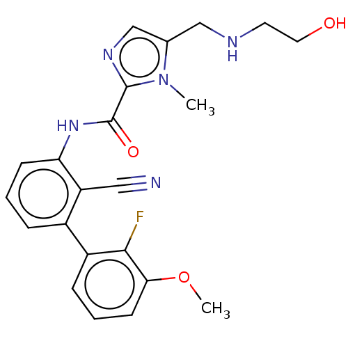 Chemical structure of BindingDB Monomer ID 598716