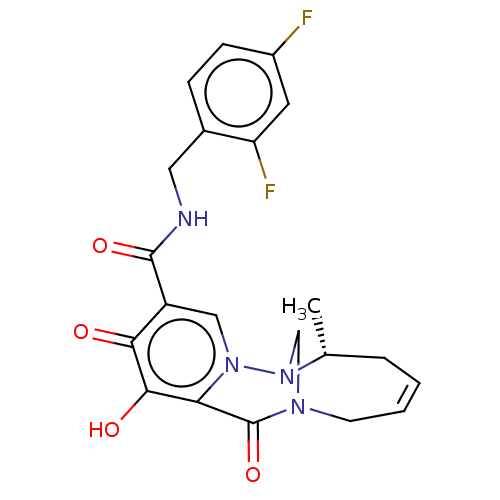 Chemical structure of BindingDB Monomer ID 598729