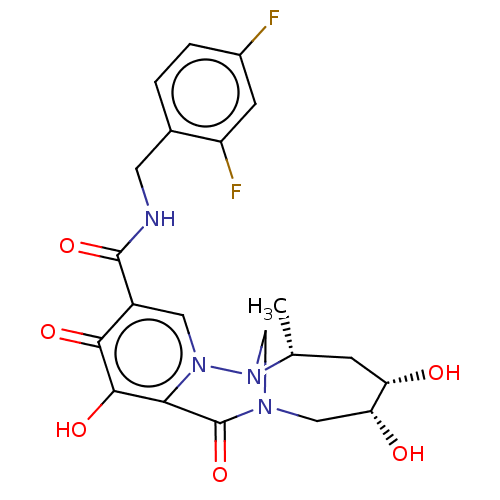 Chemical structure of BindingDB Monomer ID 598757