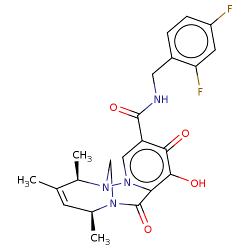 Chemical structure of BindingDB Monomer ID 598782