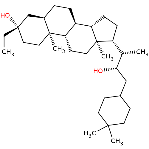 Chemical structure of BindingDB Monomer ID 598846