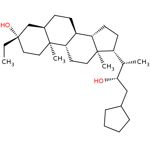 Chemical structure of BindingDB Monomer ID 598856