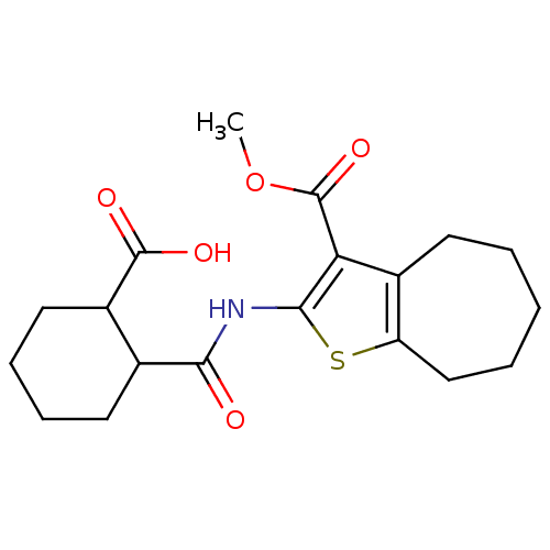 Chemical structure of BindingDB Monomer ID 60104
