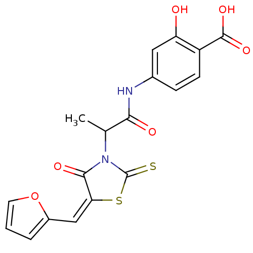 Chemical structure of BindingDB Monomer ID 60950