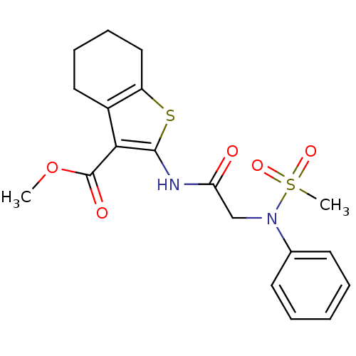 Chemical structure of BindingDB Monomer ID 61065