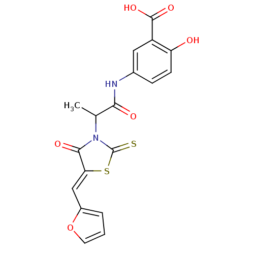 Chemical structure of BindingDB Monomer ID 61252