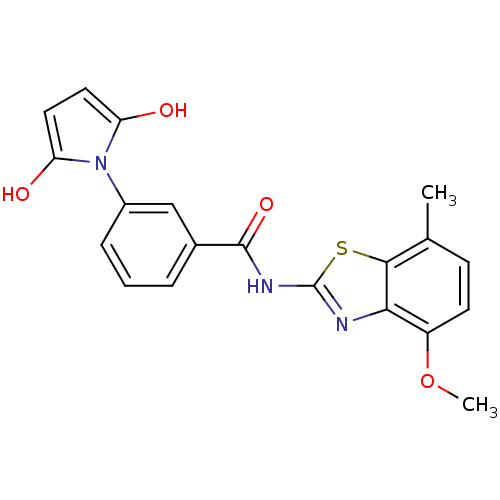 Chemical structure of BindingDB Monomer ID 61260