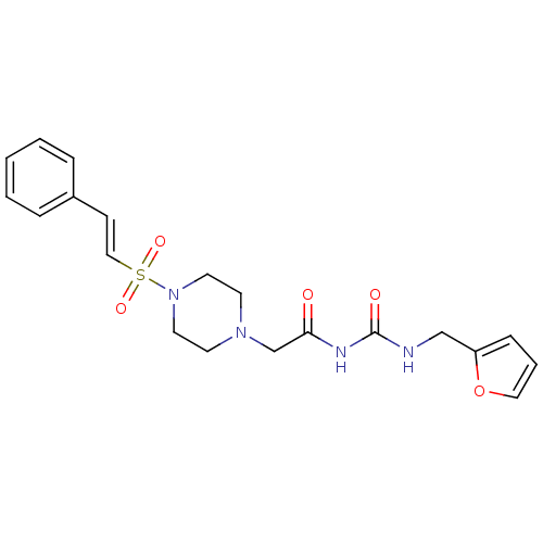 Chemical structure of BindingDB Monomer ID 61274