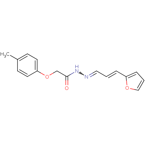 Chemical structure of BindingDB Monomer ID 61283