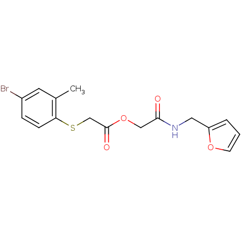 Chemical structure of BindingDB Monomer ID 61319