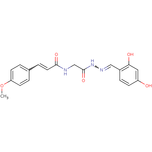 Chemical structure of BindingDB Monomer ID 61627