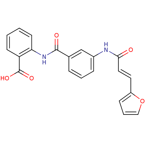 Chemical structure of BindingDB Monomer ID 61629
