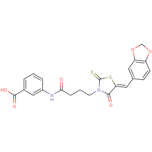 Chemical structure of BindingDB Monomer ID 61653