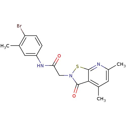 Chemical structure of BindingDB Monomer ID 61694