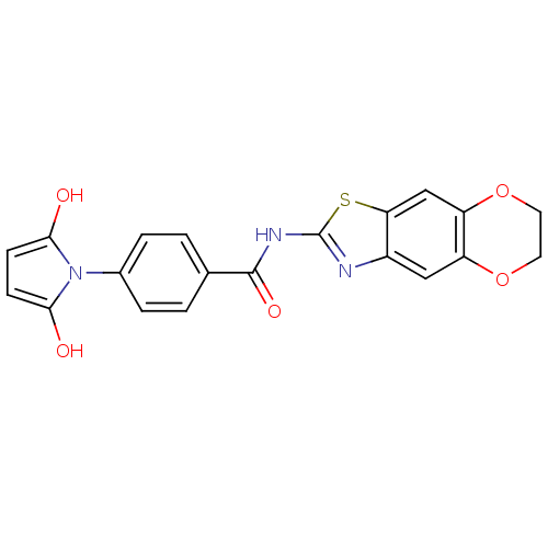 Chemical structure of BindingDB Monomer ID 61709