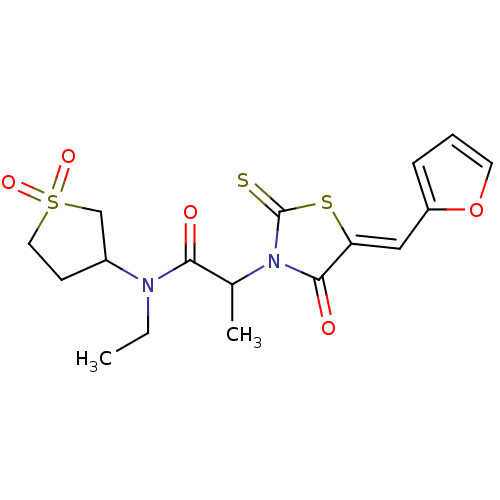 Chemical structure of BindingDB Monomer ID 61881