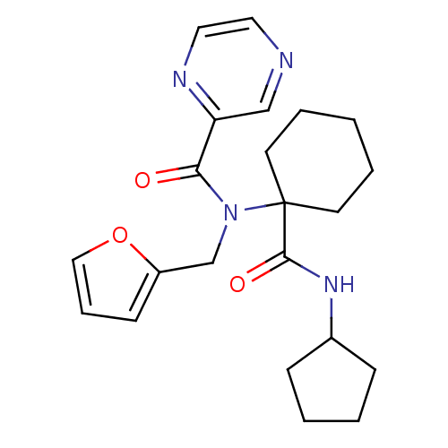 Chemical structure of BindingDB Monomer ID 62084