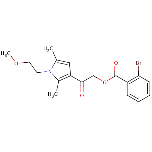 Chemical structure of BindingDB Monomer ID 62278