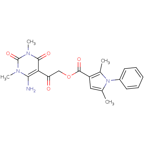 Chemical structure of BindingDB Monomer ID 62415