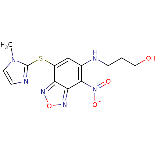 Chemical structure of BindingDB Monomer ID 63626
