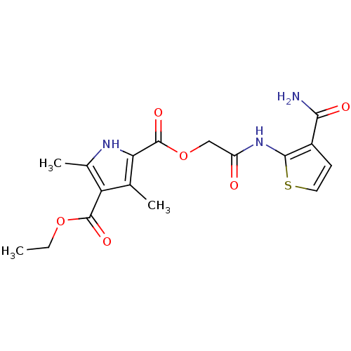 Chemical structure of BindingDB Monomer ID 64484