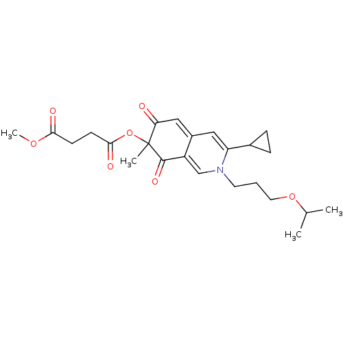 Chemical structure of BindingDB Monomer ID 64794