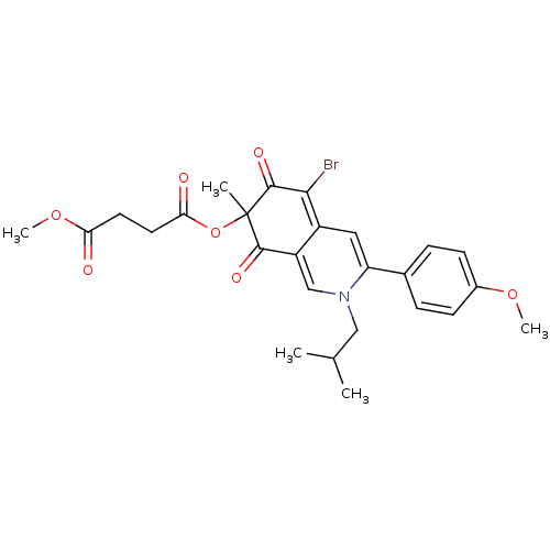 Chemical structure of BindingDB Monomer ID 64795
