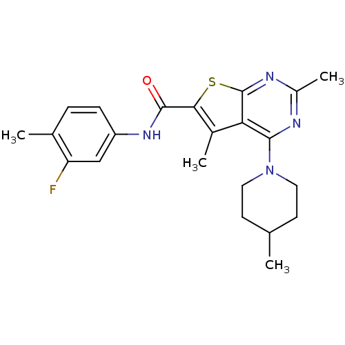 Chemical structure of BindingDB Monomer ID 64821