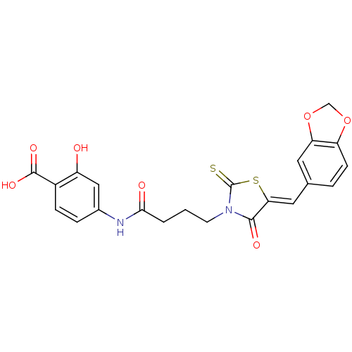 Chemical structure of BindingDB Monomer ID 64829