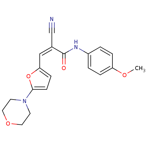 Chemical structure of BindingDB Monomer ID 65365