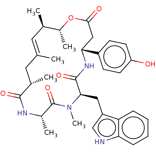 Chemical structure of BindingDB Monomer ID 65516