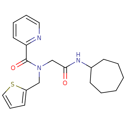 Chemical structure of BindingDB Monomer ID 65833